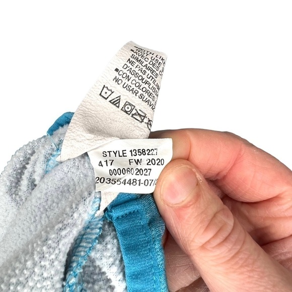 Under Armour Big Logo Blue Pullover Fleece Hoodie Hooded Sweatshirt Size Medium - Picture 6 of 14